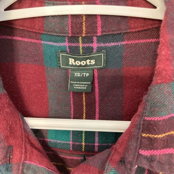 Roots Flannel Button Down - Picture 6 of 6
